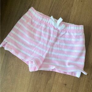 Ralph Lauren Pink and White Striped Shorts